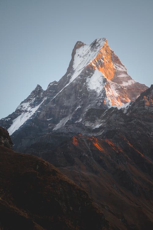 Getting To Know The High Mountains On Island Peak In Nepal